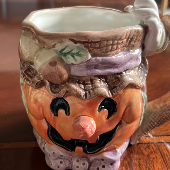 Very rare Vintage Fitz and Floyd Jack-o’-lantern Halloween mug - Picture 7 of 9